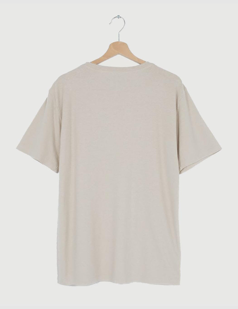 Satta Hemp Pocket T-Shirt - Calico Cream