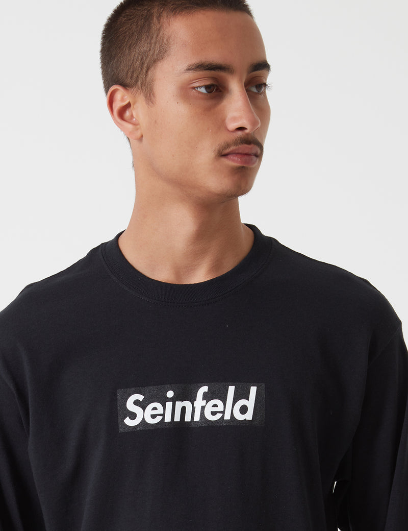 Stu Gazi Seinfeld Long Sleeve T-Shirt - Black