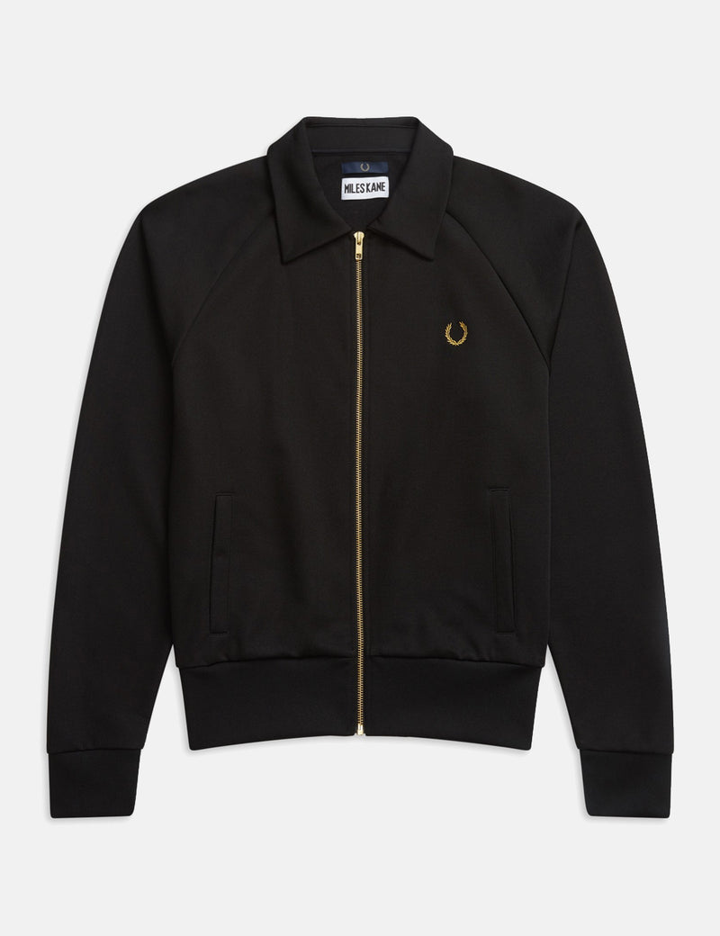 Fred Perry x Miles Kane Tricot Track Jacket - Black