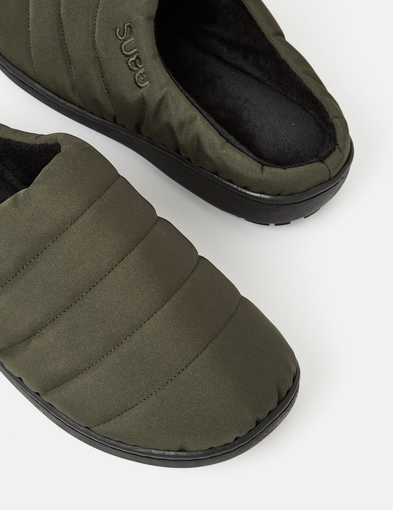 SUBU Nannen Slippers (SN-030) - Khaki Green