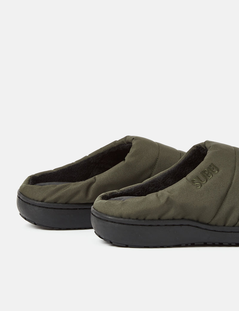 SUBU Nannen Slippers (SN-030) - Khaki Green