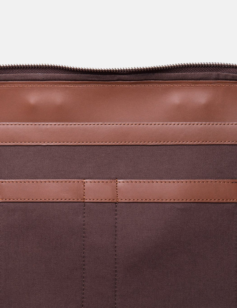 Sandqvist Myrtel Briefcase 13" (Leather) - Cognac Brown