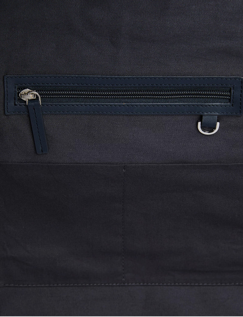 Sandqvist Hege Backpack - Navy Blue/Navy Blue