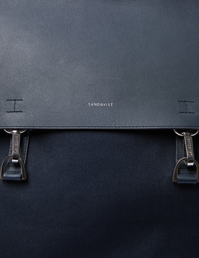 Sandqvist Hege Hook Backpack - Navy Blue