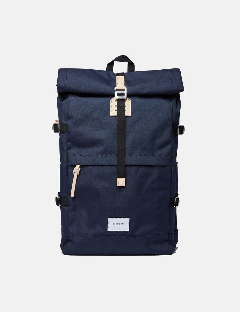 Sandqvist Bernt Backpack - Navy Blue