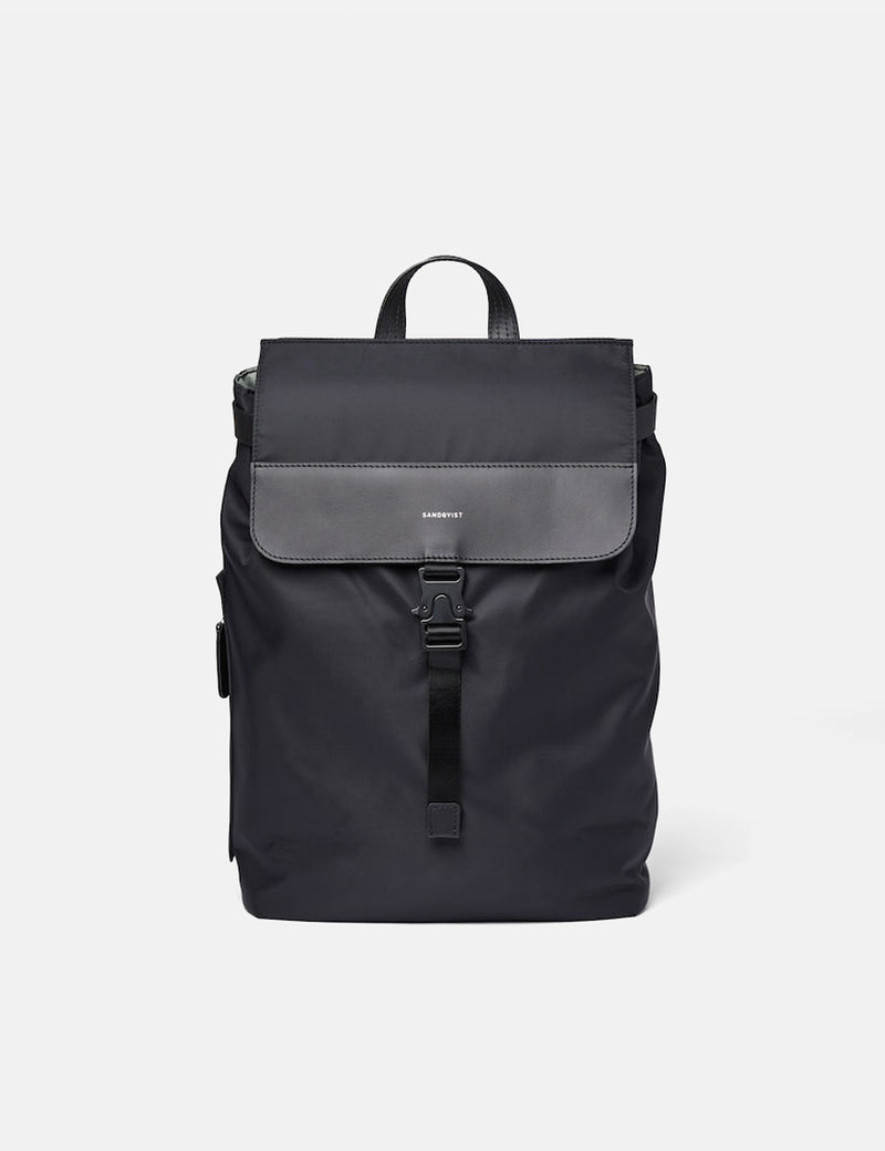 Sandqvist Alva Nylon Backpack - Black