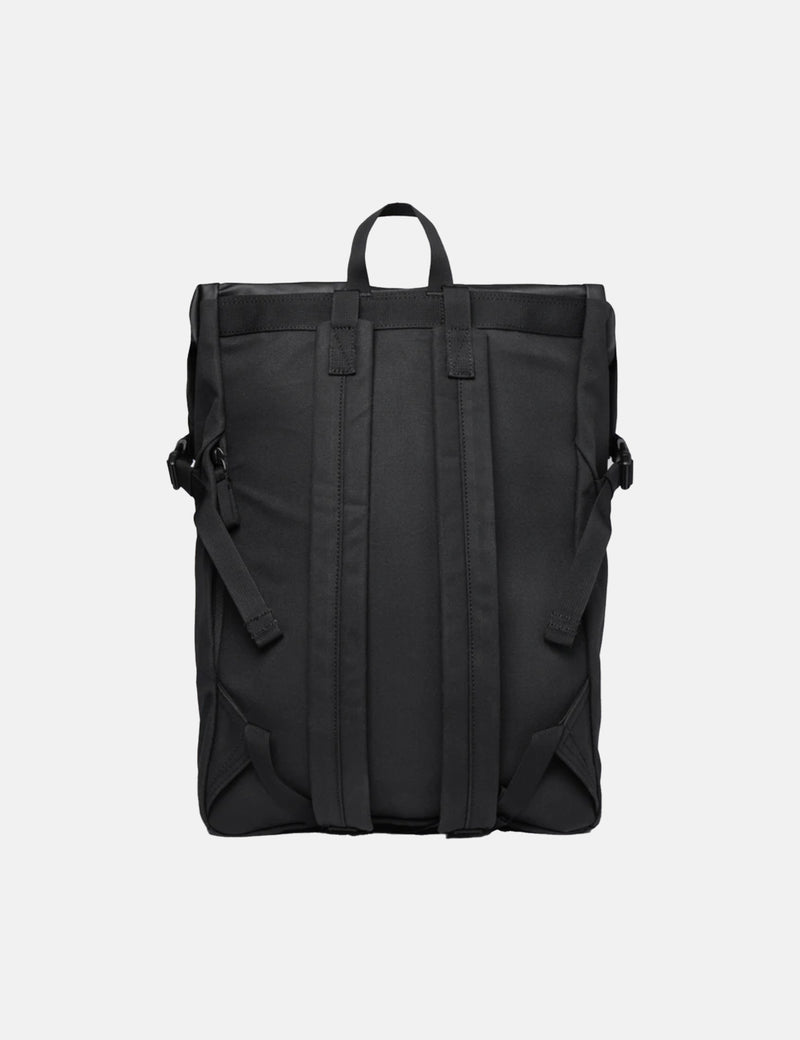 Sandqvist Alfred Rolltop Backpack (Polycotton) - Black