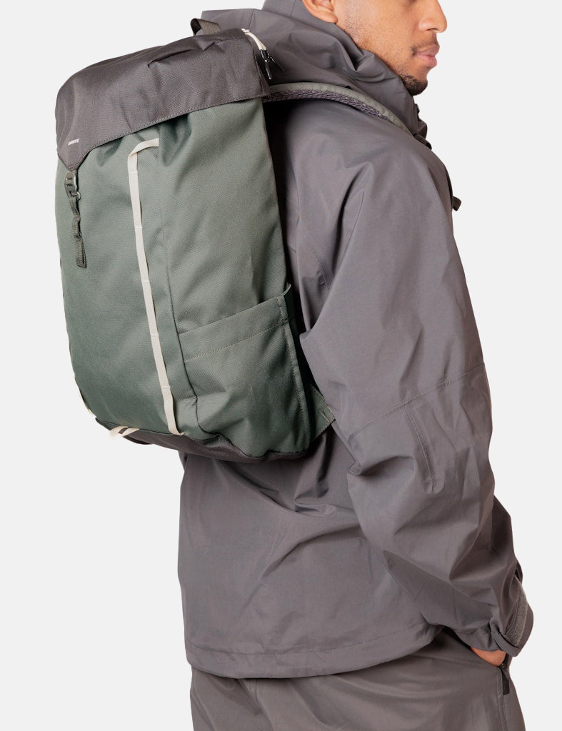 Sandqvist Walter Backpack - Multi Green/Grey Webbing