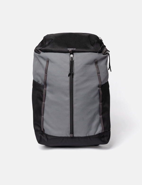 Sandqvist Sune Backpack (Recycled Poly) - Multi Dark Grey