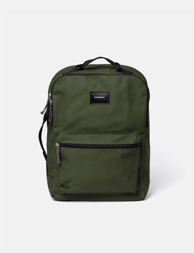 Sandqvist August Backpack - Dawn Green