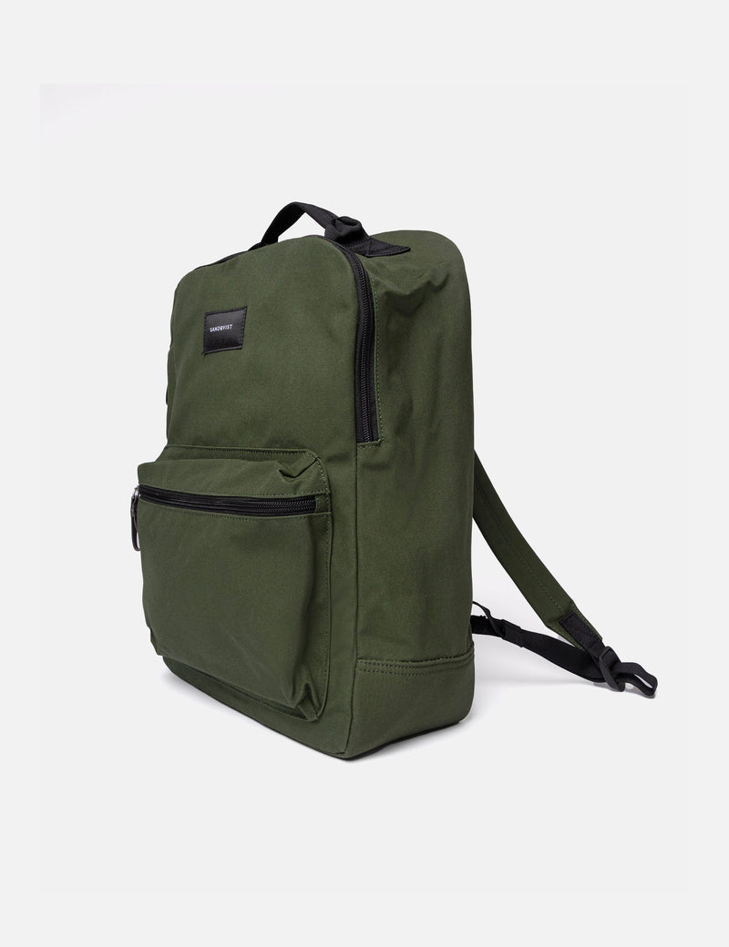 Sandqvist August Backpack - Dawn Green