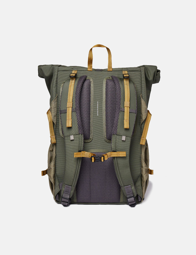 Sandqvist Forest Hike Backpack - Multi Trekk Green/Leaf Green