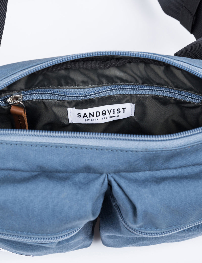 Sandqvist Paul Hip Bag - Dusty Blue