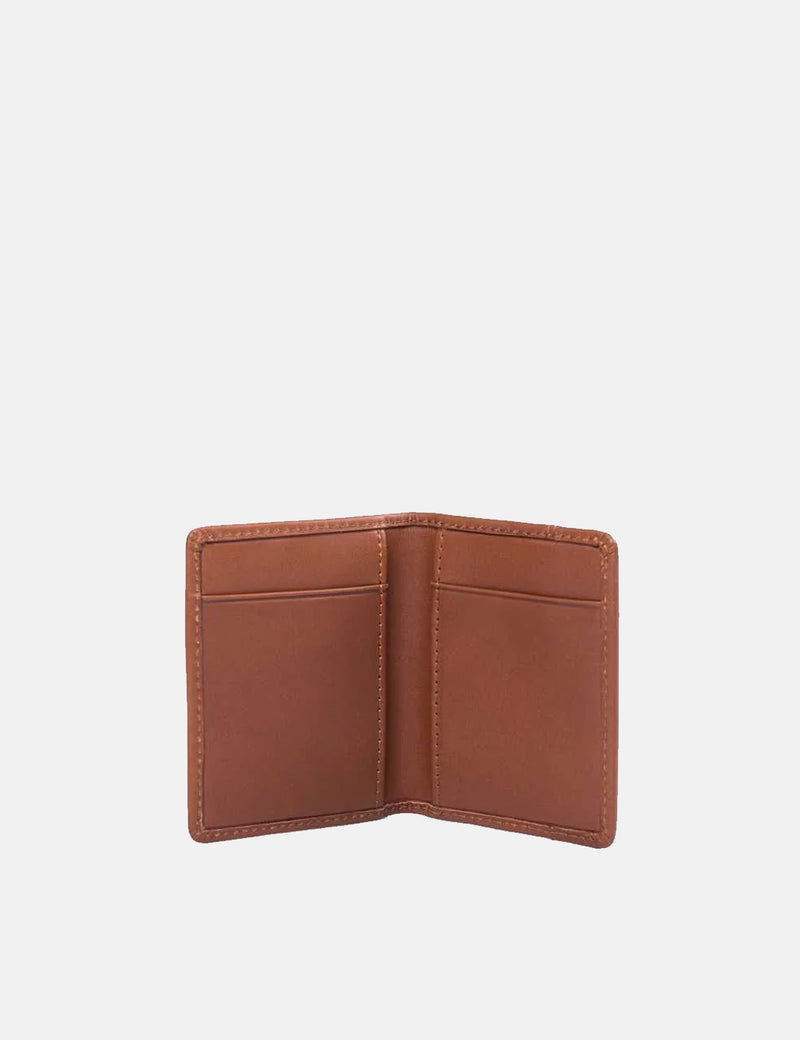 Sandqvist Titus Card Holder (Leather) - Cognac Brown