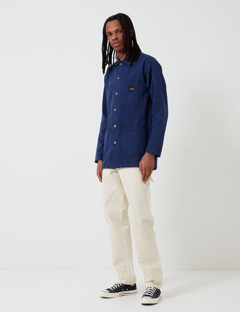 Stan Ray Shop Jacket (Overdyed) - Navy Blue