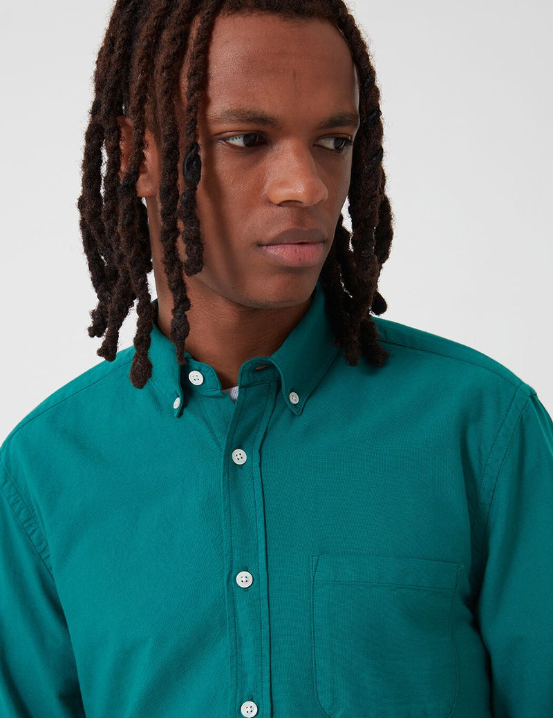 Portuguese Flannel Belavista Shirt - Billard Green