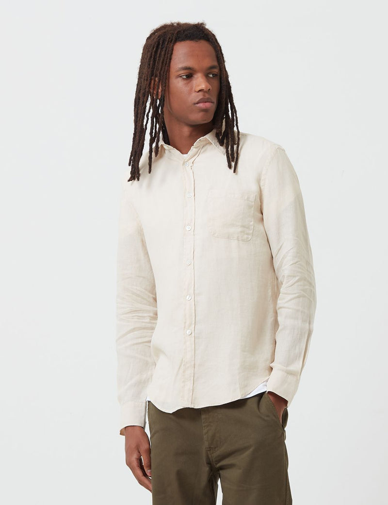 Portuguese Flannel Linen Shirt - Raw
