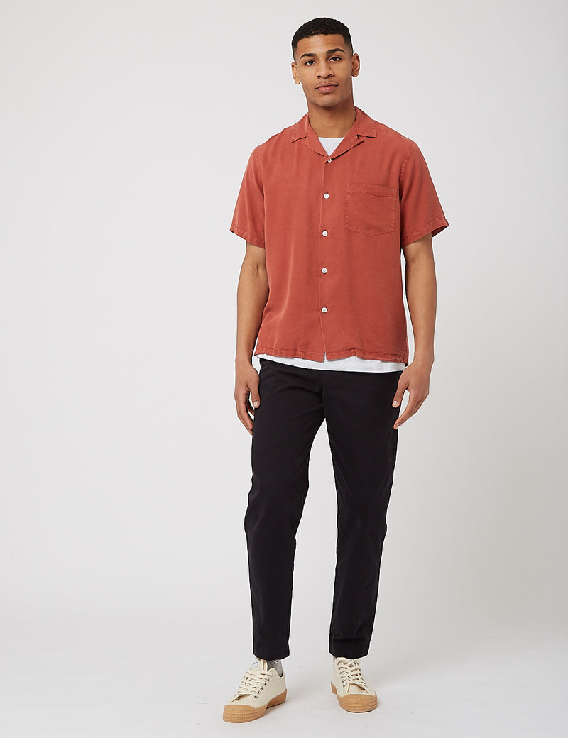 Potuguese Flannel Dogtown Shirt - Brick