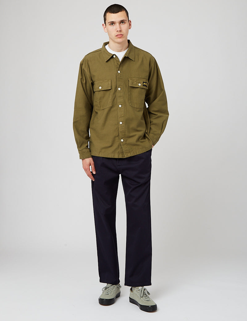 Stan Ray CPO Shirt - Olive Green | URBAN EXCESS.