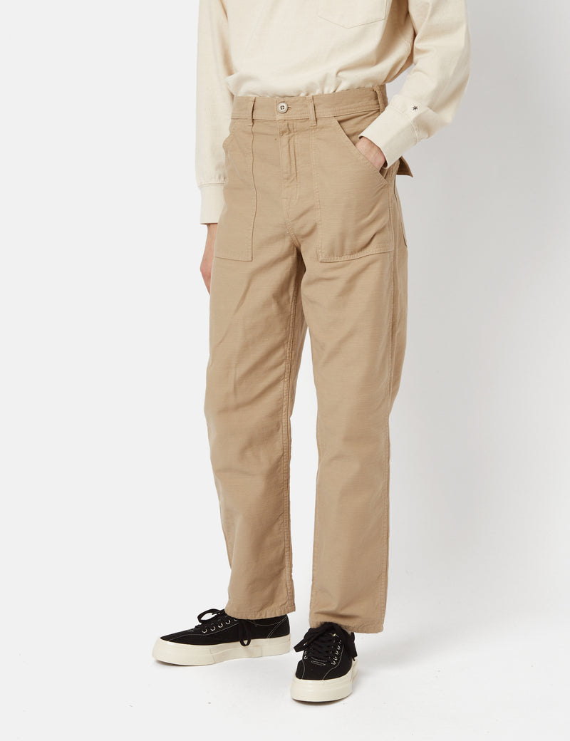 Stan Ray Fat Pant (Relaxed) - Khaki Brown