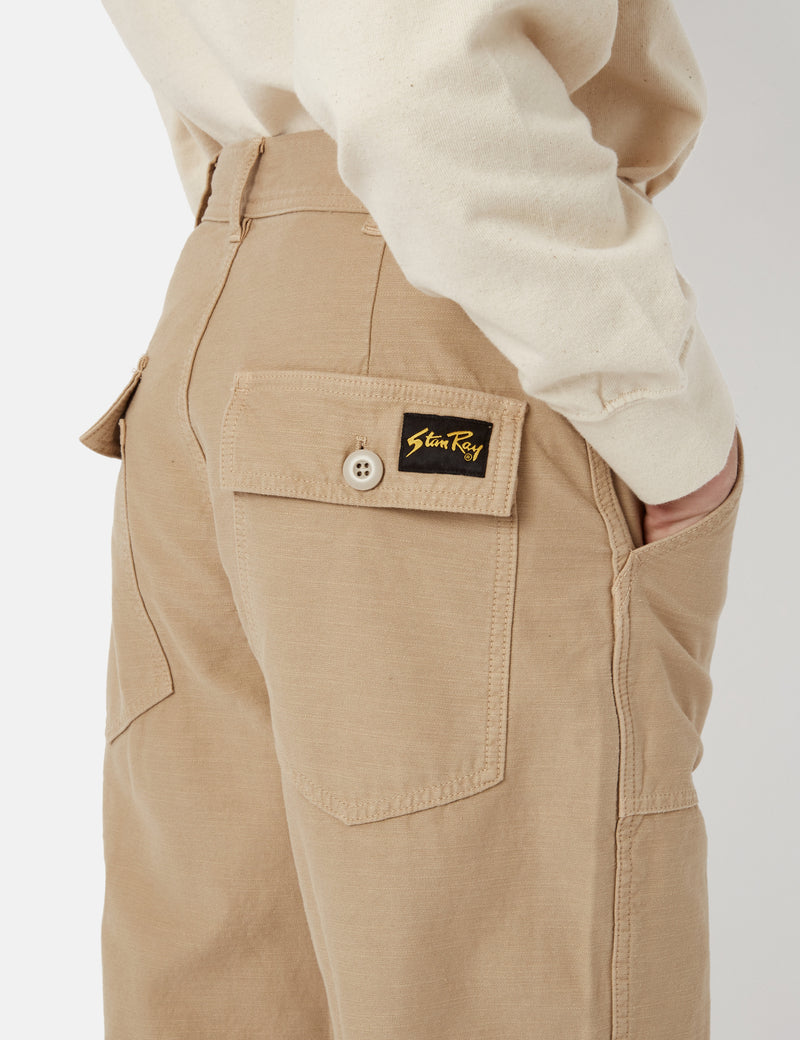 Stan Ray Fat Pant (Relaxed) - Khaki Brown