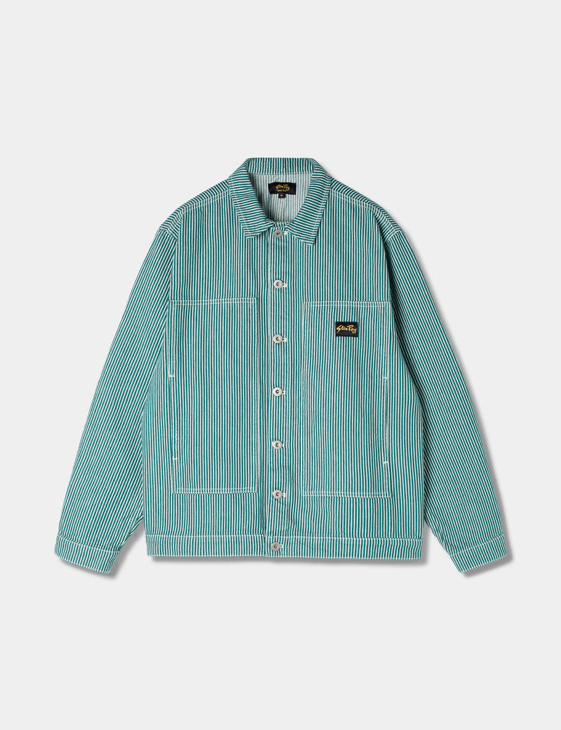 Stan Ray Box Jacket - Agave Green Hickory