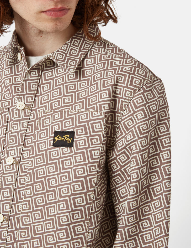 Stan Ray Prison Shirt - Natural Labyrinth