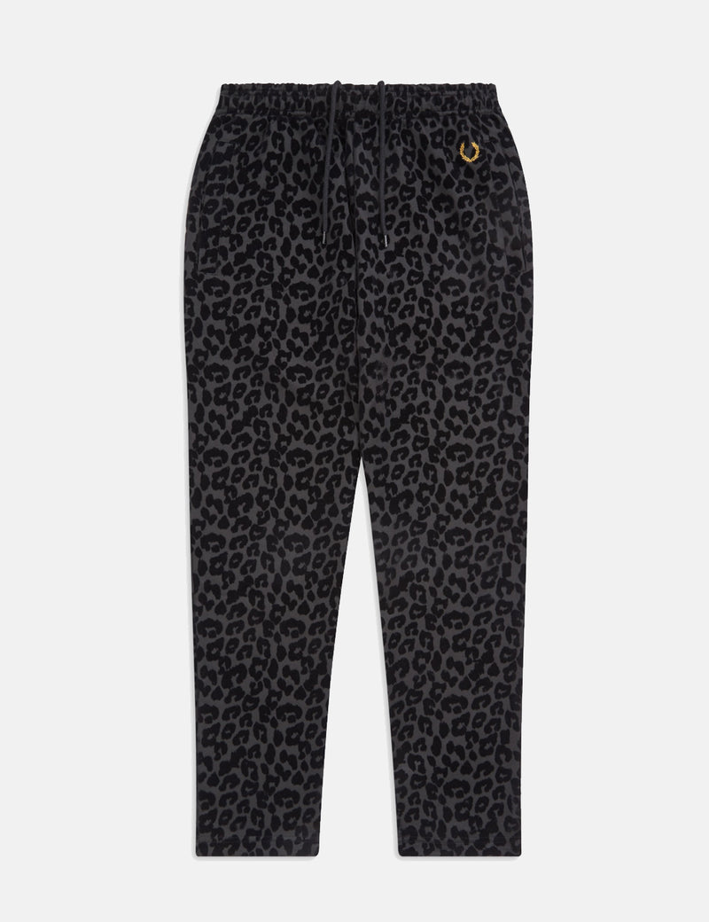 Fred Perry x Miles Kane Leopard Print Track Pant - Miles Leopard