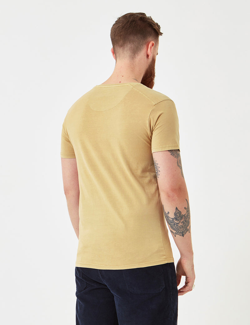 Suit Bart T-Shirt - Dark Yellow