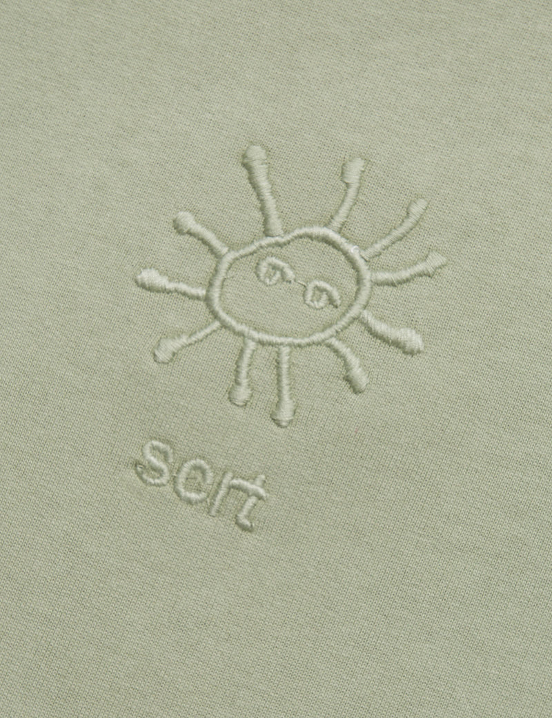 SCRT Sun Hoodie - Pistachio Green