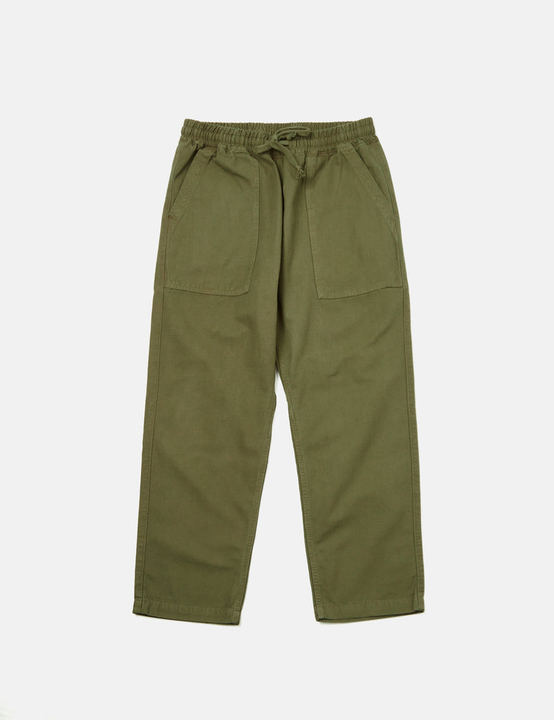 Service Works Classic Chef Pants (Canvas) - Olive Green