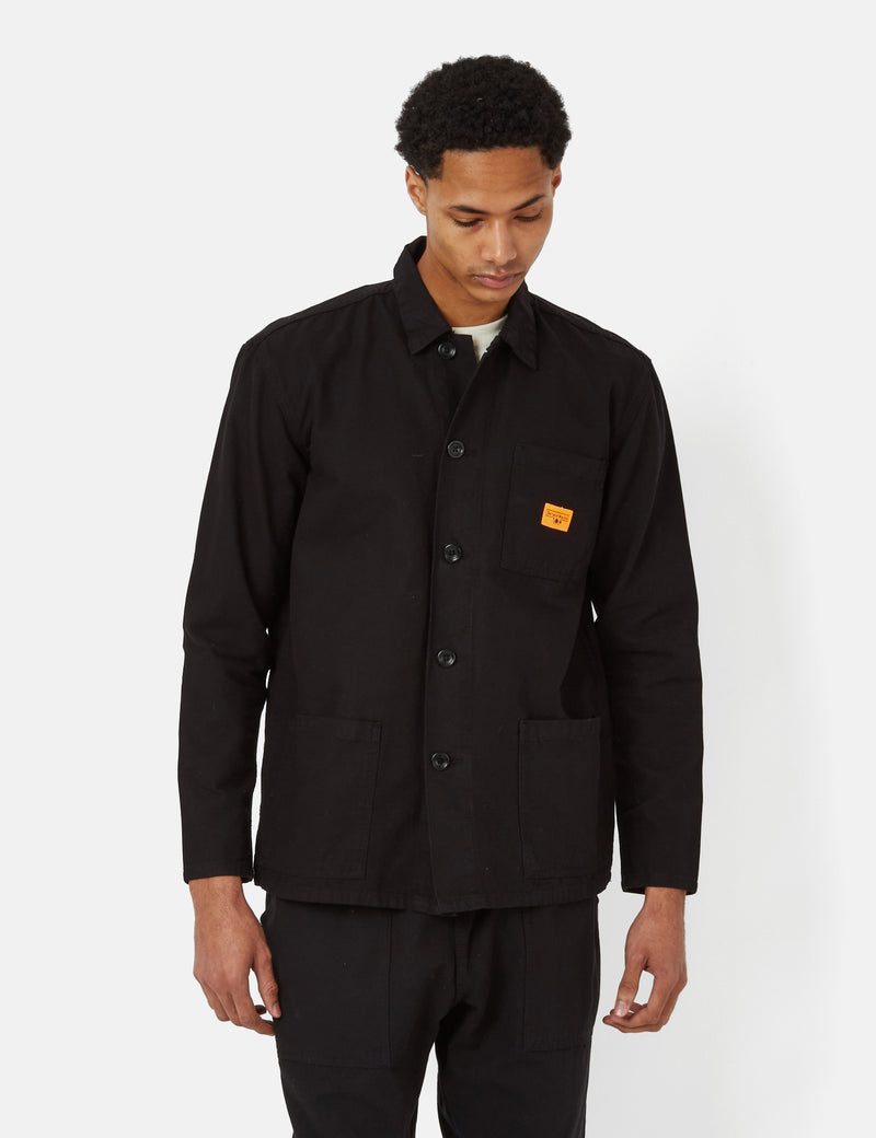 Service Works Coverall Jacket (Canvas) - Black