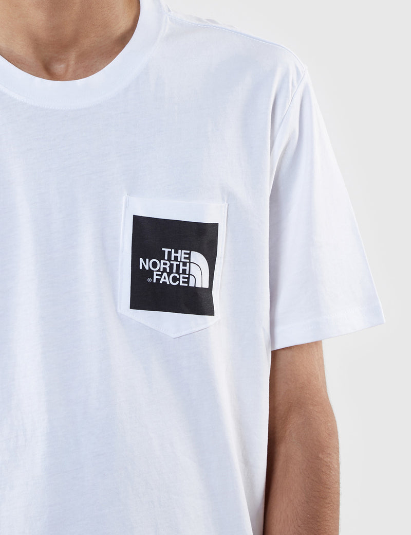 North Face Fine Pocket T-Shirt - White