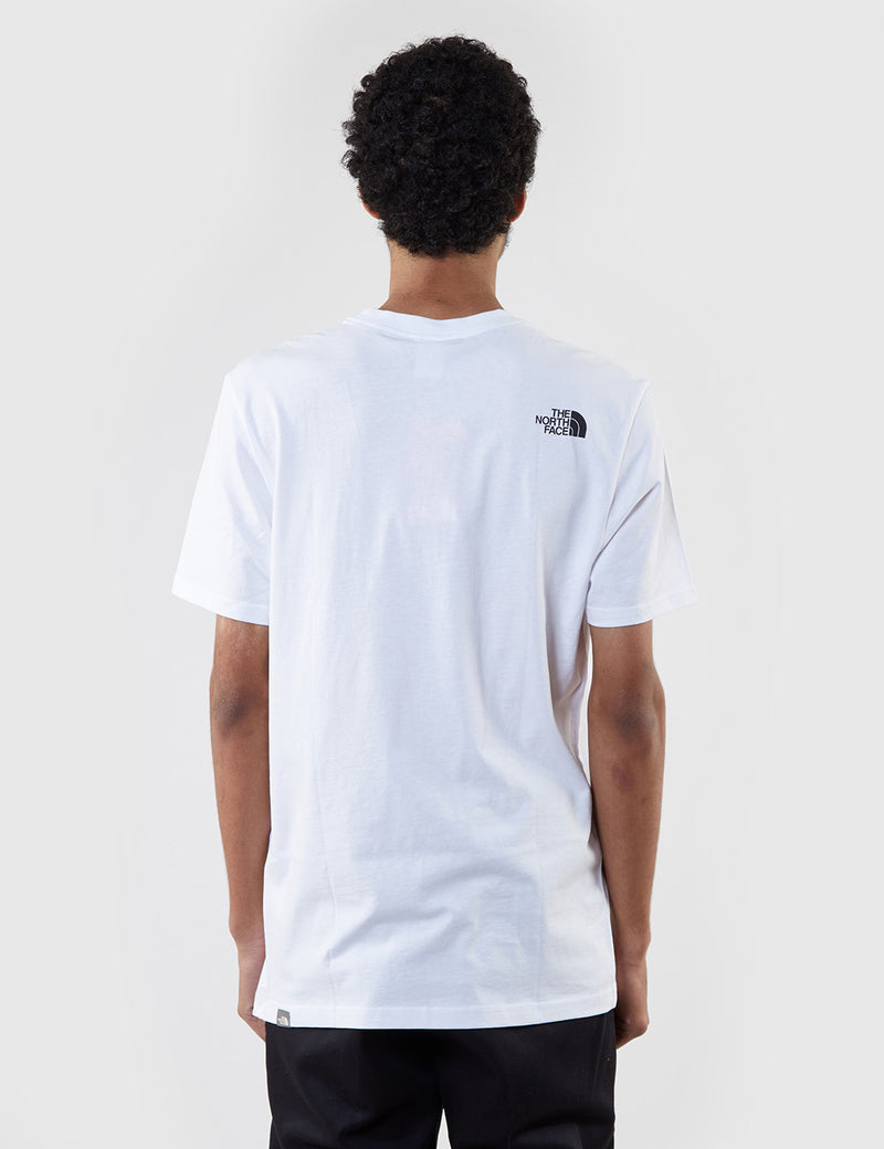 North Face Fine Pocket T-Shirt - White
