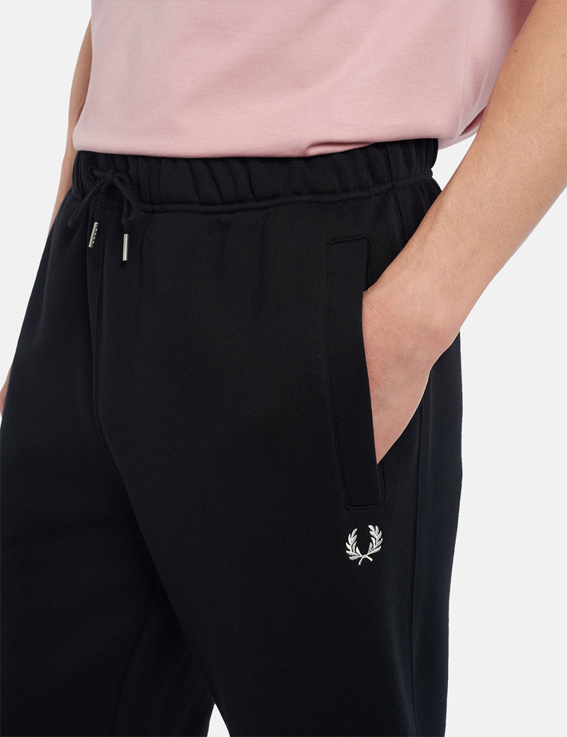 Fred Perry Loopback Sweatpants - Black