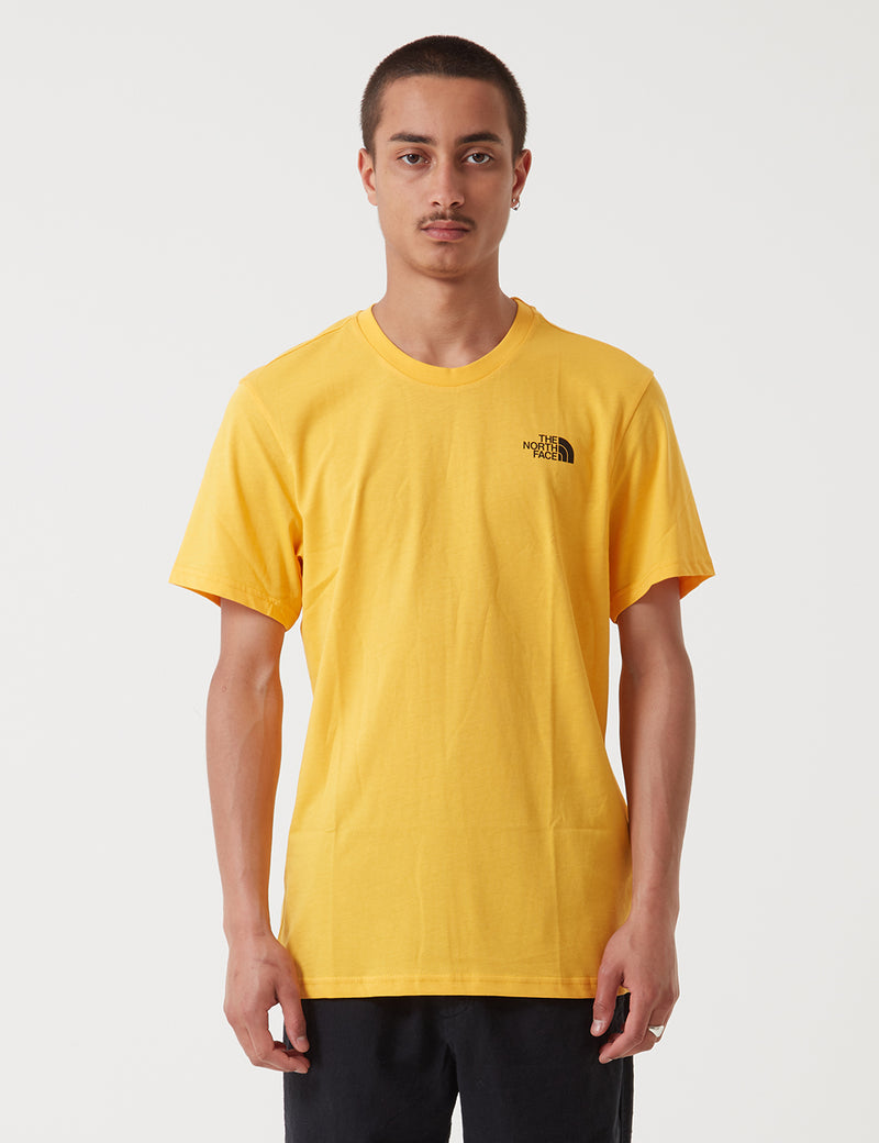 North Face Simple Dome T-Shirt - TNF Yellow