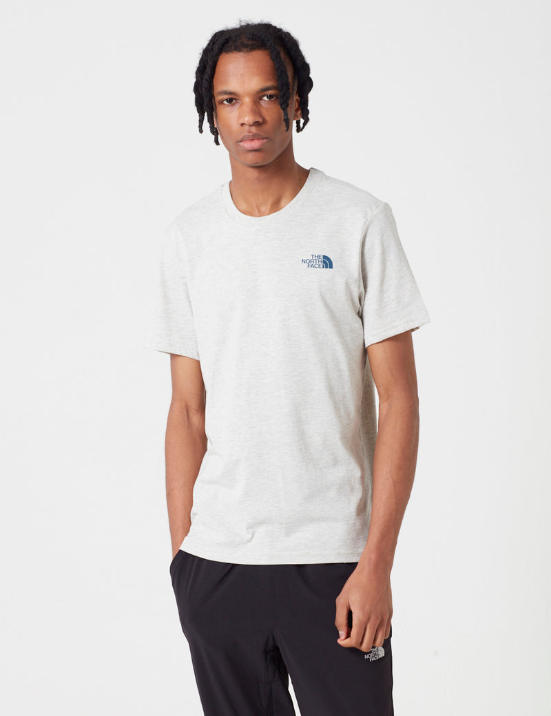 North Face Simple Dome T-Shirt - TNF Oatmeal Heather