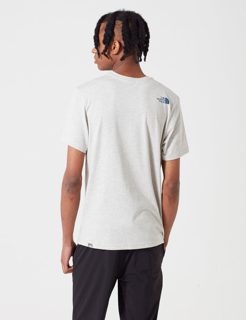 North Face Simple Dome T-Shirt - TNF Oatmeal Heather
