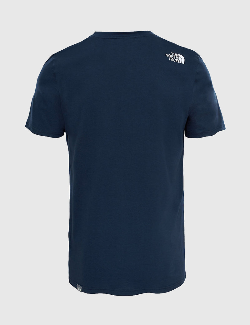 North Face Simple Dome T-Shirt - Urban Navy