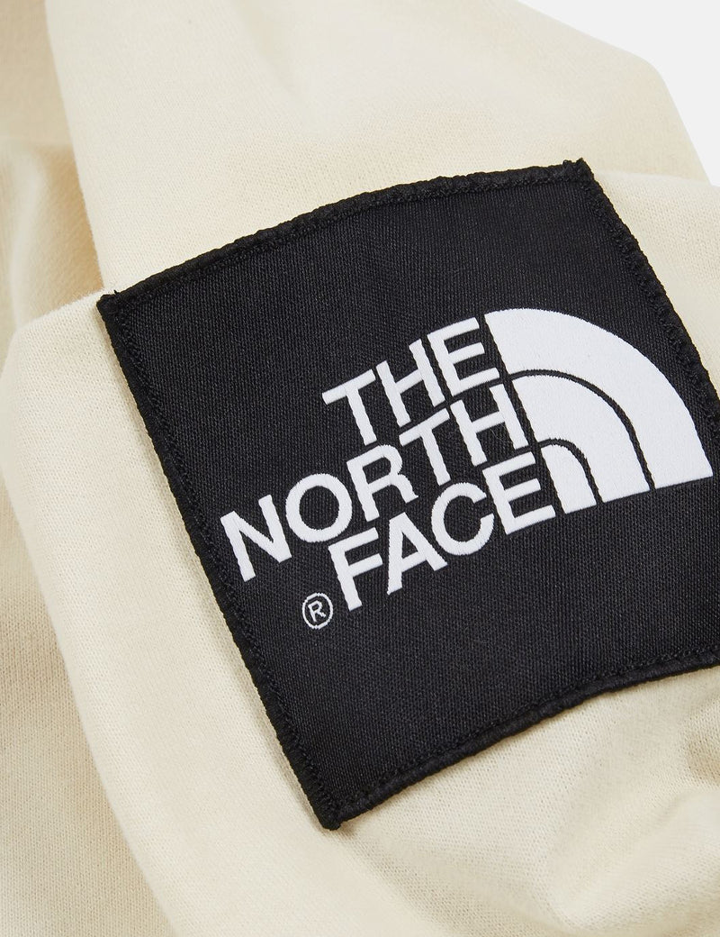 North Face Fine 2 Long Sleeve T-Shirt - Vintage White