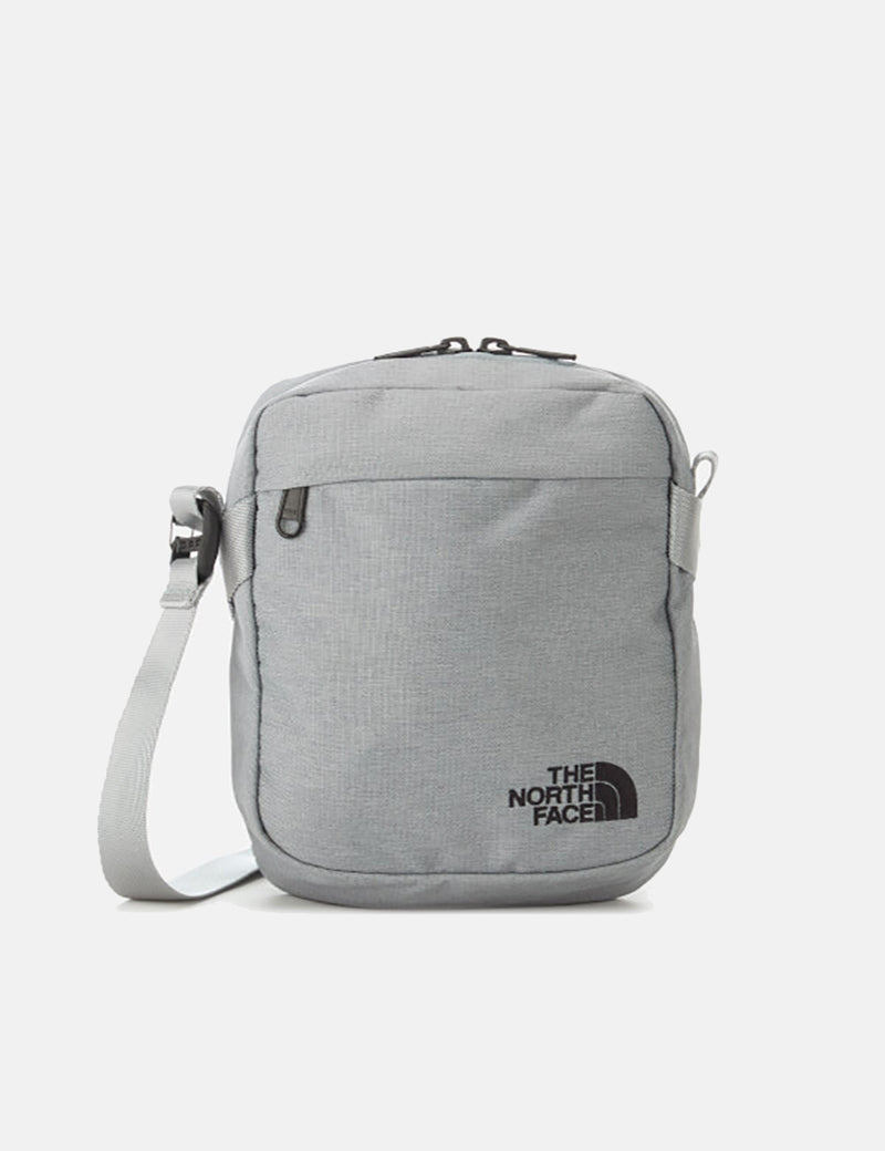 North Face Convertible Shoulder Bag - Mid Dark Grey Heather/Black