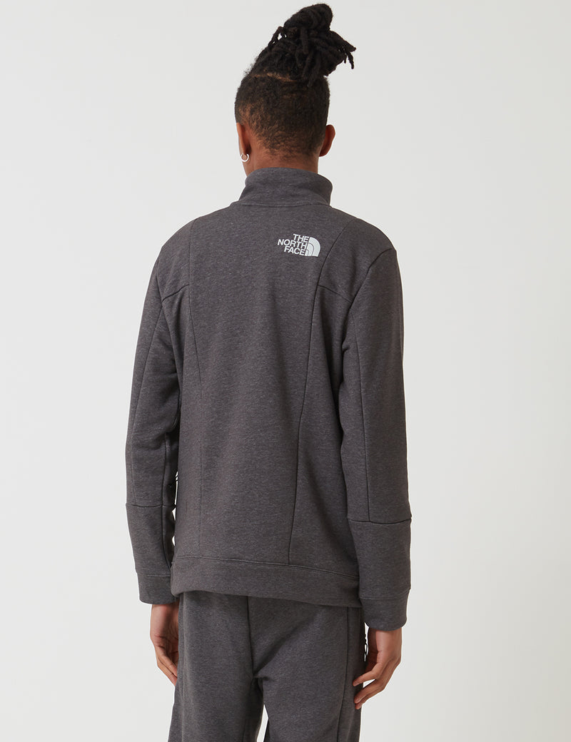 North Face Quarter Zip Sweatshirt - TNF Medium Grey