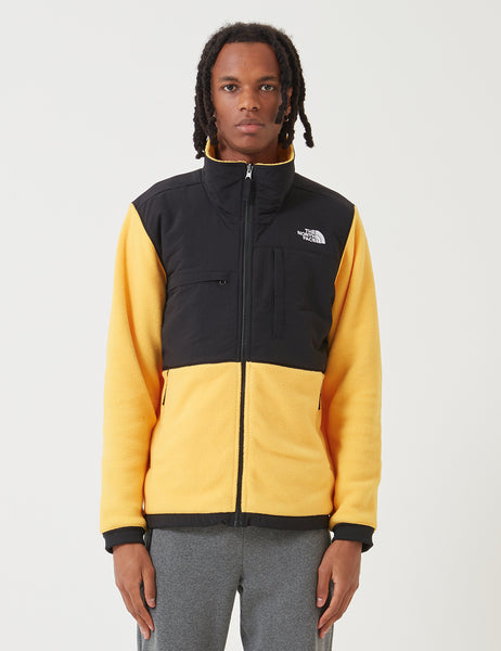 Yellow Denali recycled-fibre fleece jacket, The North Face