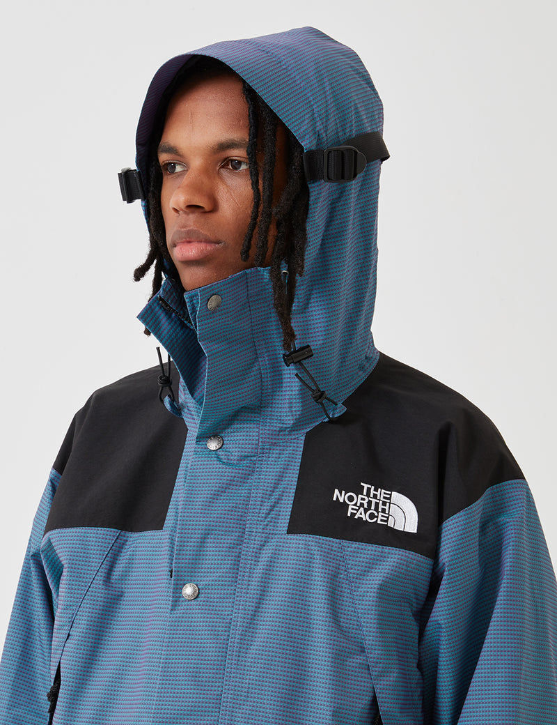 North Face 1990 Mountain Jacket - Iridescent Blue | URBAN EXCESS