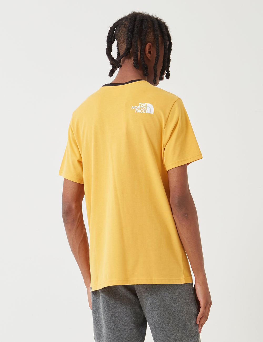 The north face sales yellow shirt