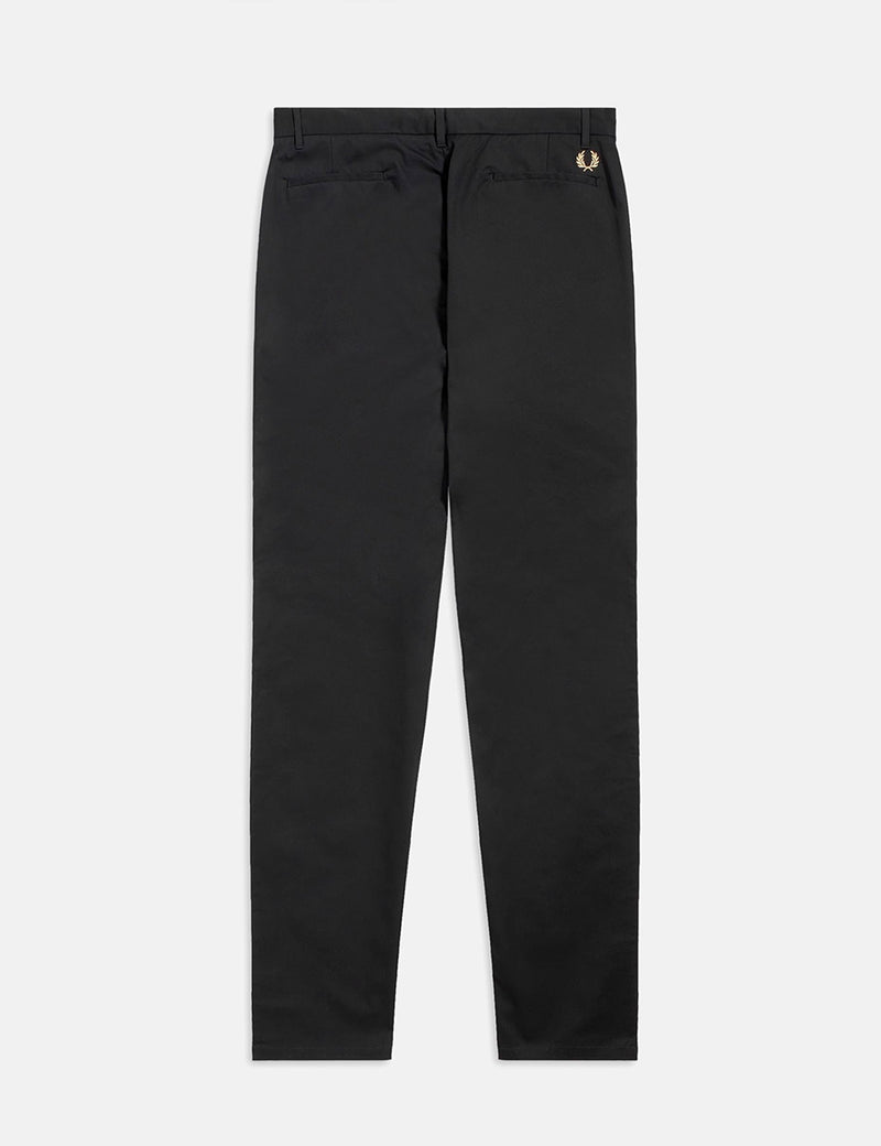 Fred Perry Classic Twill Trousers - Black