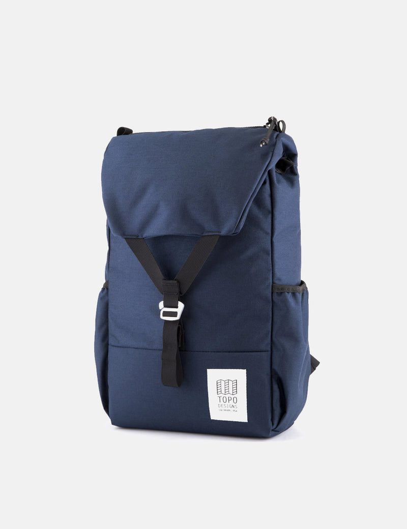 Topo Designs Y-Pack Rucksack - Navy Blue