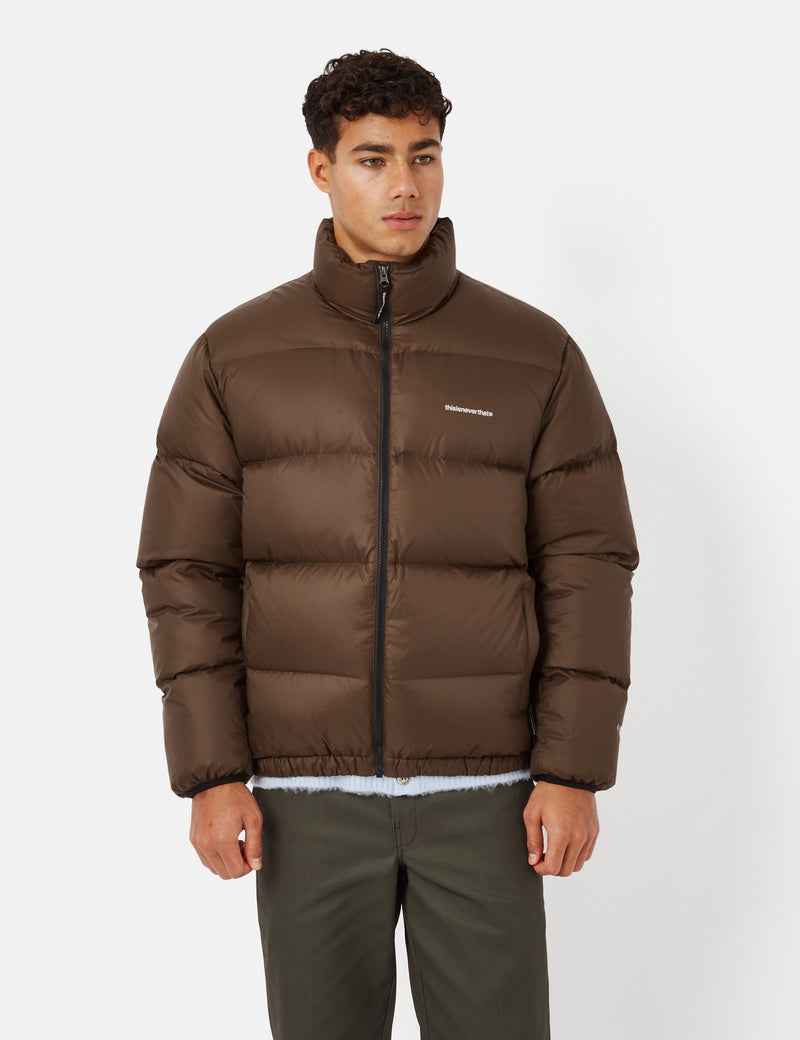 Thisisneverthat PERTEX® T Down Jacket - Brown I Urban Excess