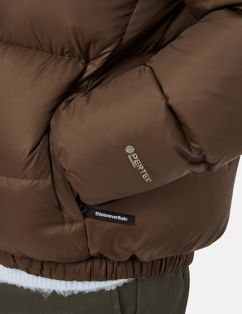 Thisisneverthat PERTEX® T Down Jacket - Brown