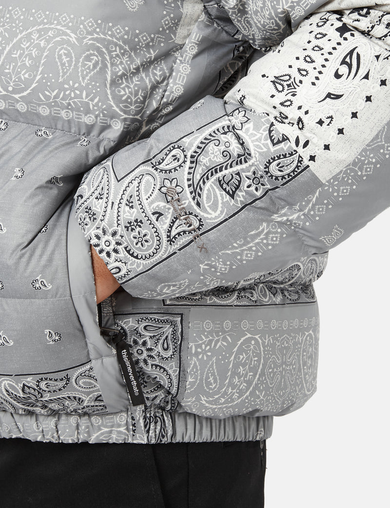 Thisisneverthat PERTEX® T Down Jacket - Bandana Grey